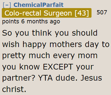 People can't believe that there are people out there like the OP.