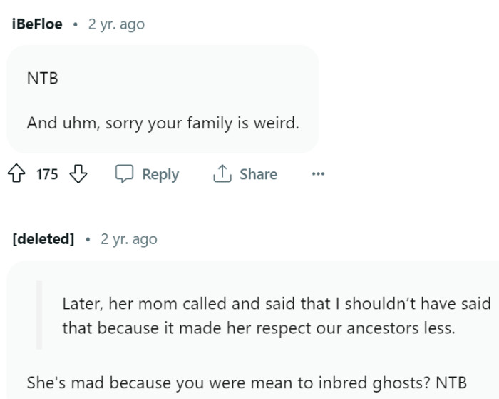 This is a weird family