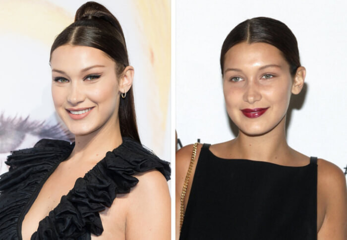 13. Bella Hadid: changing her nose