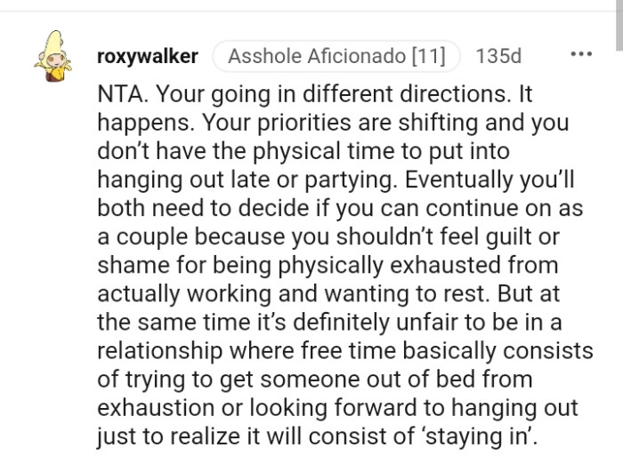 The OP is going in different directions