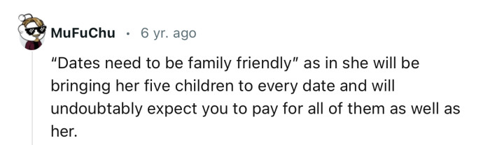 Anyone who’s taking her out on a date needs to prepare for her entire family