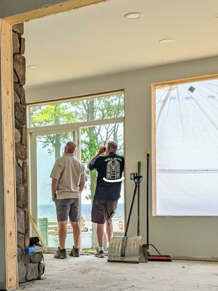 "Coworkers Brought Binoculars To Work To Perv On Young Beachgoers Today"