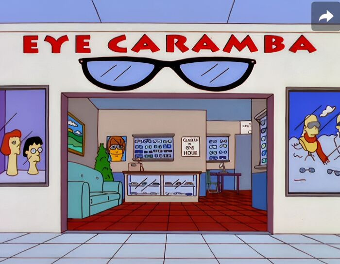 9. A background joke that proves Springfield’s retail scene never misses an opportunity.