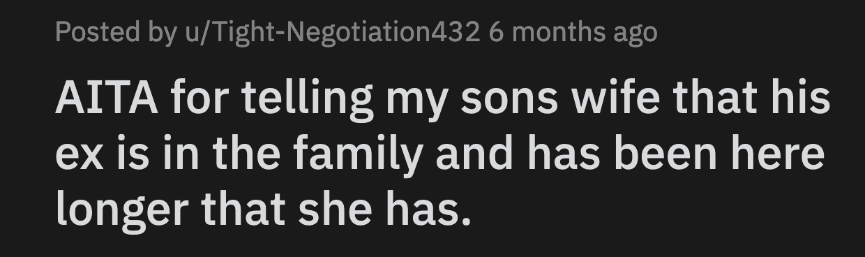 OP's family was there, including Sabrina. OP thought everyone had a great night.