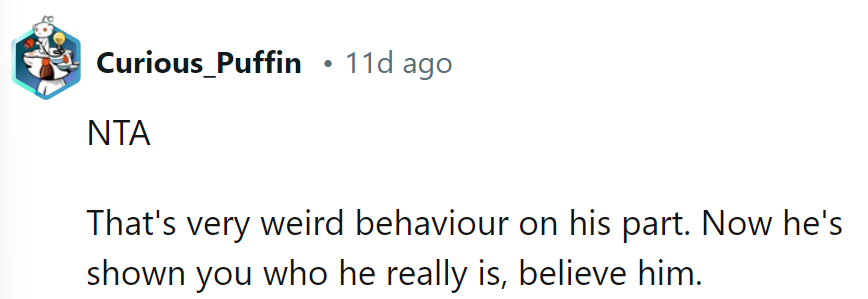 The red flags were waving!