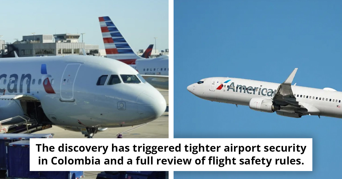 American Airlines aircraft 'discovered with bullet marks' upon arrival in Miami from Colombia