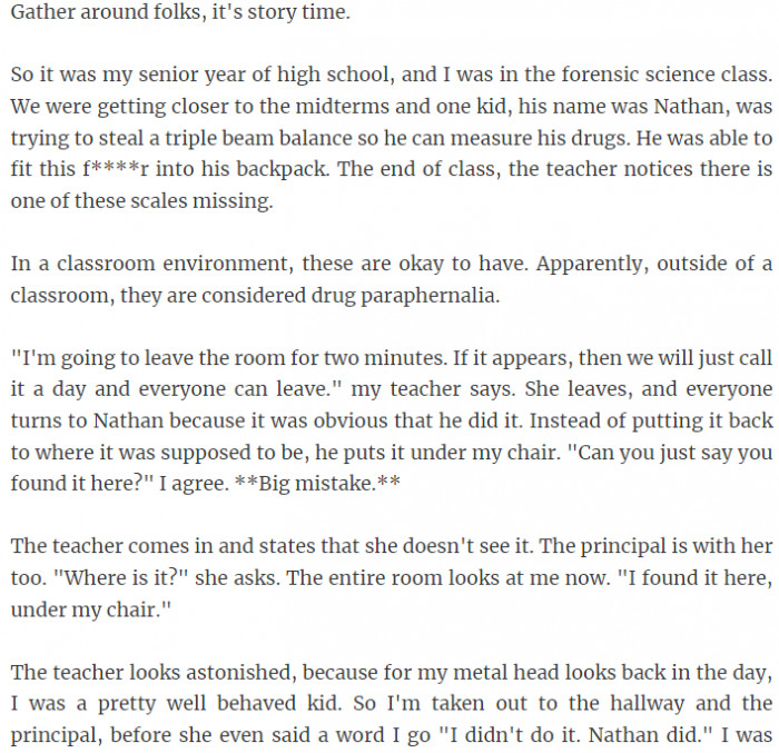 12. I'm leaving the room for two minutes