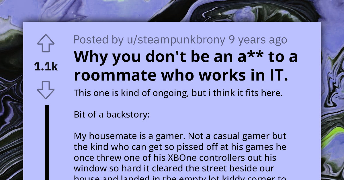 IT Wiz Takes Ingenious Revenge On Game-Obsessed Roommate After Months Of Being Sleep-Deprived Due To His Loud Gaming