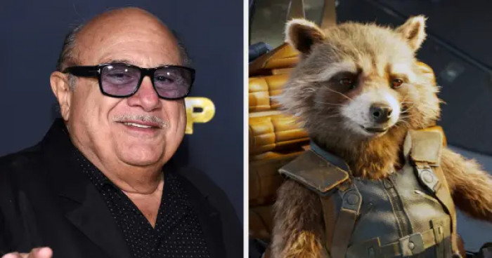 4. Danny DeVito tried to get the role of Rocket, but James Gunn, the director, felt that the character needed a younger-sounding voice.