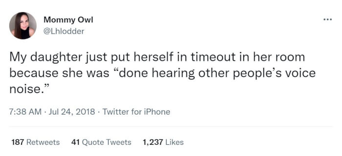 13. We feel her pain, though. Sometimes, as moms, we need to put ourselves in timeout too.