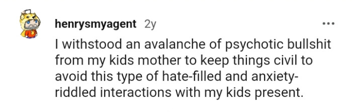 An avalanche of psychotic bullsh*t