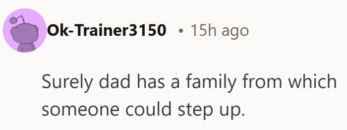 It nudges the conversation toward shared responsibility, not defaulting to the most convenient person.