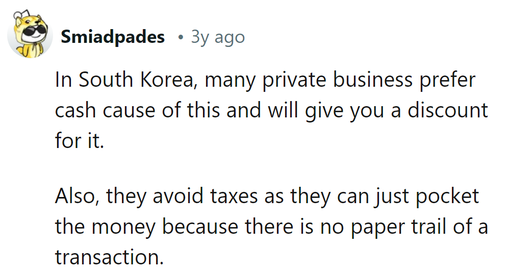 Cash rules in South Korea! Discounts galore and taxes ignored, just like magic disappearing ink!