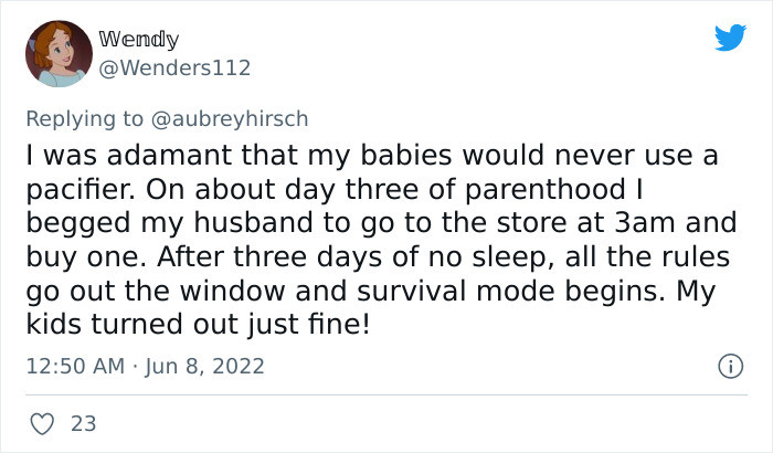 18. When survival mode kicks in, there's very little you can do.