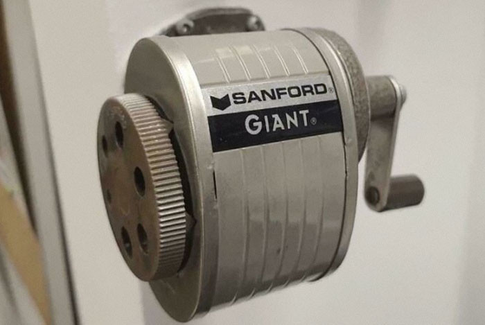 ”These Pencil Sharpeners Were Not Pretty, But They Got The Job Done”