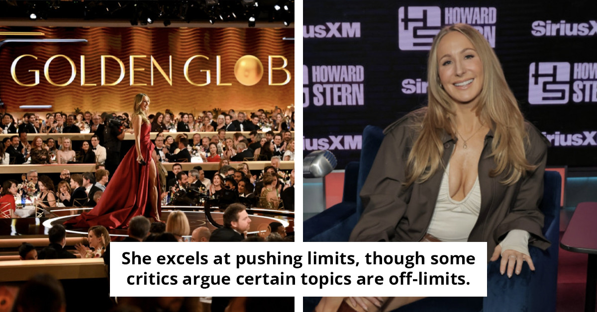 Nikki Glaser shares her unfiltered Golden Globes jokes that were left out, featuring a sharp jab at Sydney Sweeney.