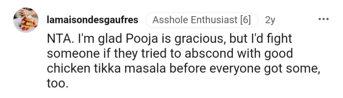 This Redditor would have been ready for a fight if they were in OP's shoes