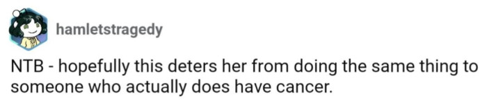 Hopefully that woman learned something from this encounter