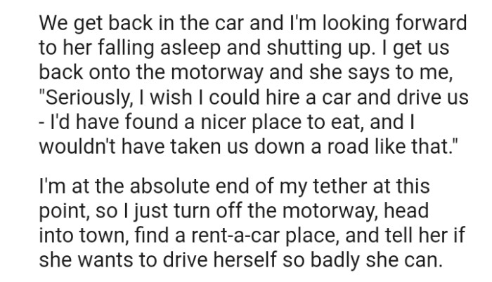 SIL was convinced that she wouldn't have taken them down a road like that