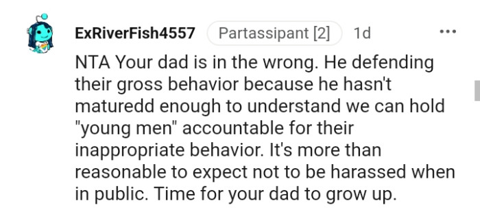 It's Time for Your Dad to Grow Up