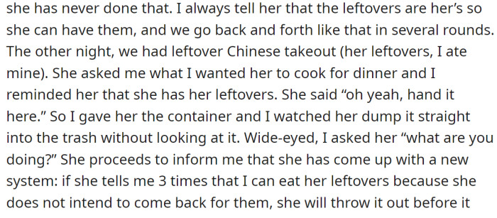 So, his wife came up with an idea: