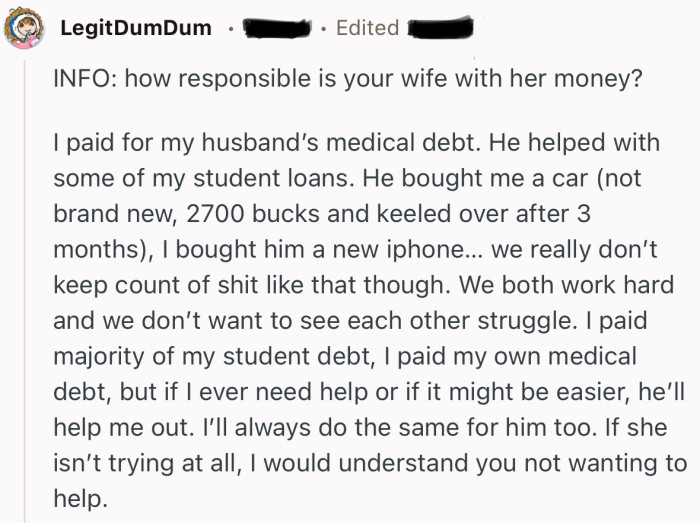 This Redditor has given an interesting perspective