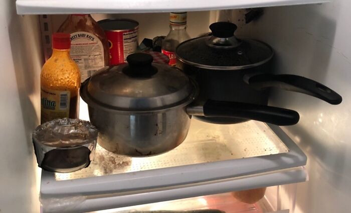 "My Roommate And I Own Only Two Pots"