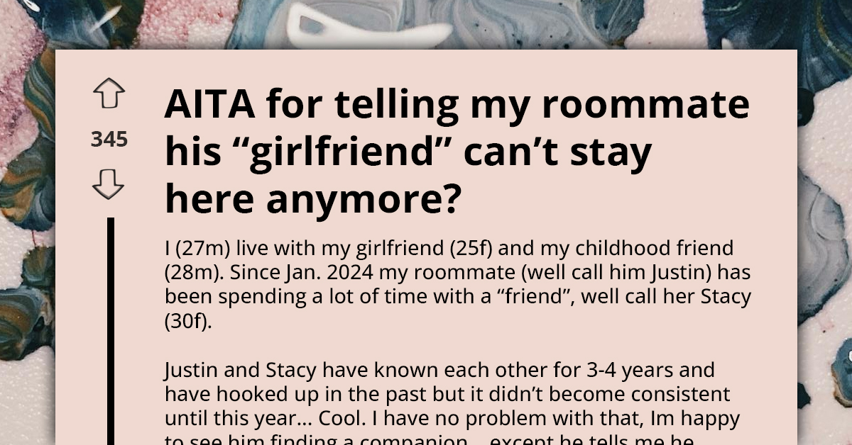 Man Seeks Advice As He Doesn't Want Roommate's Depressed “Girlfriend” To Stay In Their House