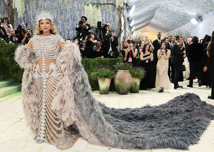 Jen Rubio and Gwendoline Christie at the Met Gala,