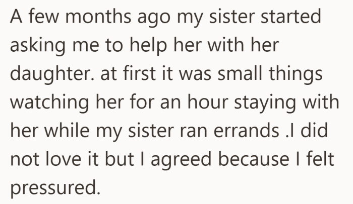 She agreed out of pressure, not enthusiasm, and that detail matters more than it first appears.