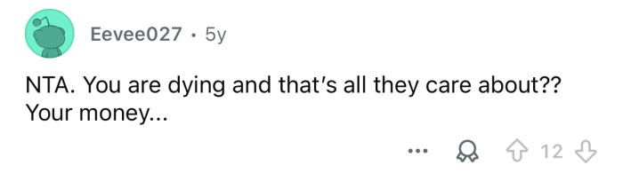 That’s what they’re thinking about?