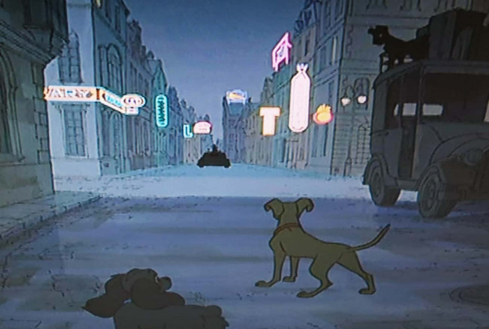26. Lady And Tramp In 'One Hundred And One Dalmatians'