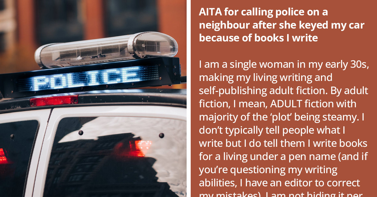 Adult-Fiction Writer Gets Harassed By Her Jealous Neighbor For Writing Her "Immoral" Books