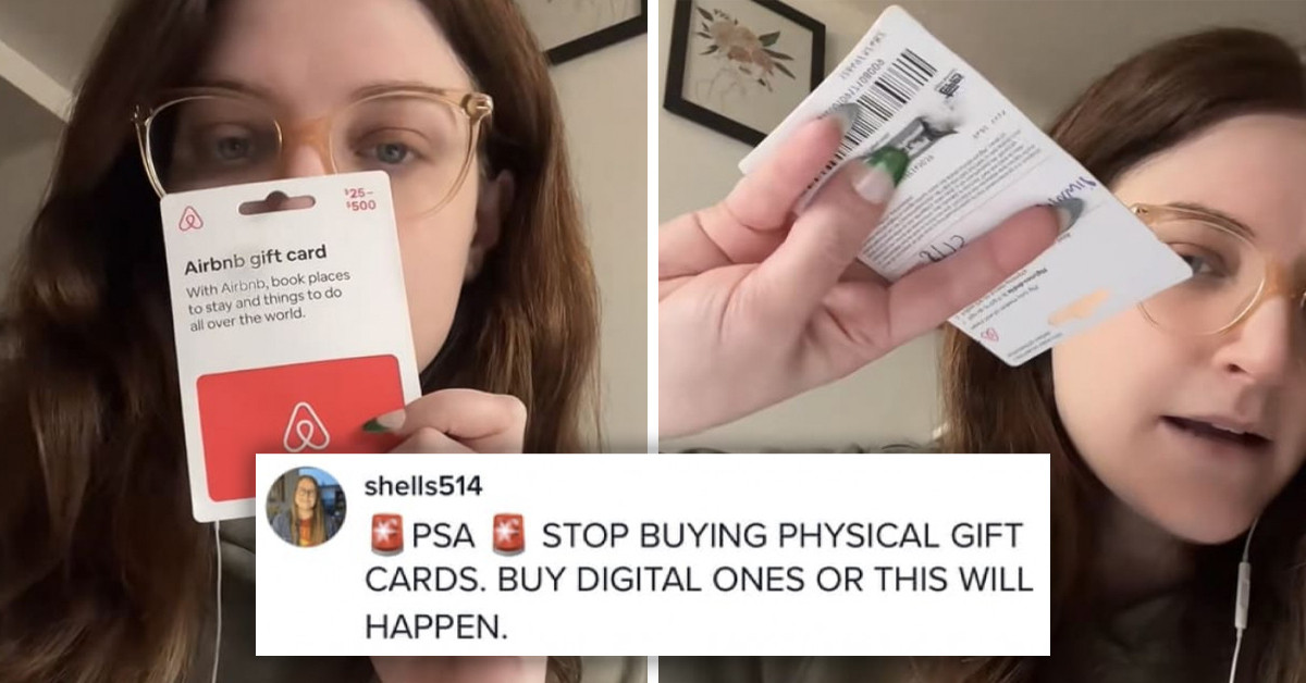 Woman Puts AirBnB On Blast After Receiving A Gift Card That Had Already Been Used, and They Didn't Attempt to Compensate Her At All