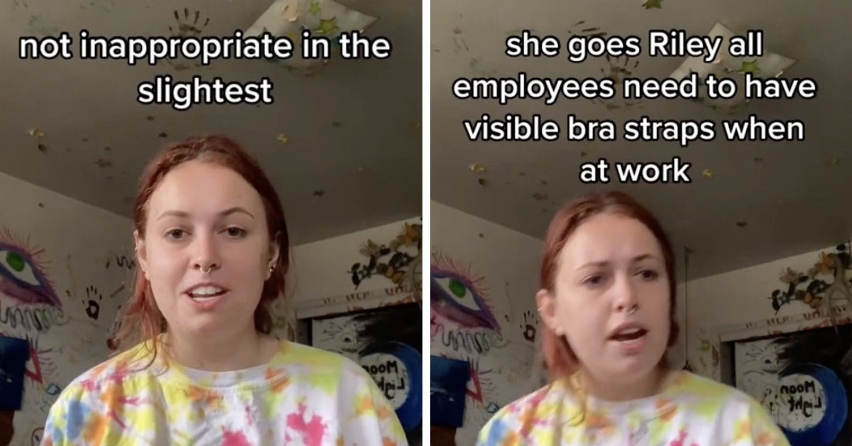 Tiktoker Shares How Her Employer Embarrassed Her In Front Of Customers For Not Wearing A Bra