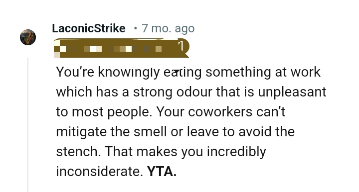 It Makes the OP Inconsiderate