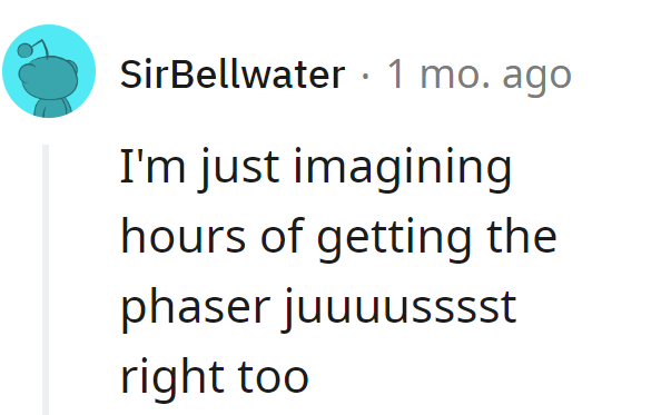 Neighbor symphony, now with hours of perfecting the phaser for that extra touch of finesse!