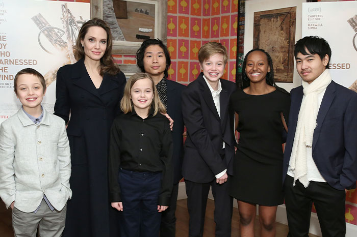 3. Angelina and her kids stand united as the battle for truth and justice wages on behind closed doors