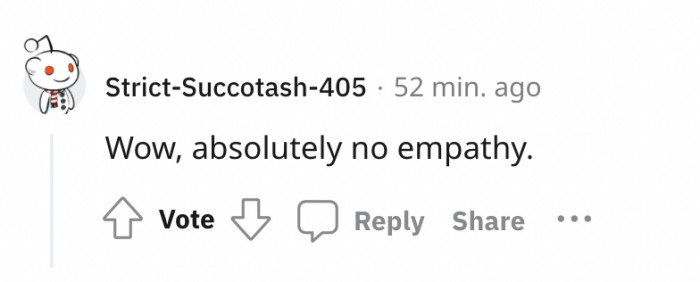 #8 Exactly! Where is this person's empathy?