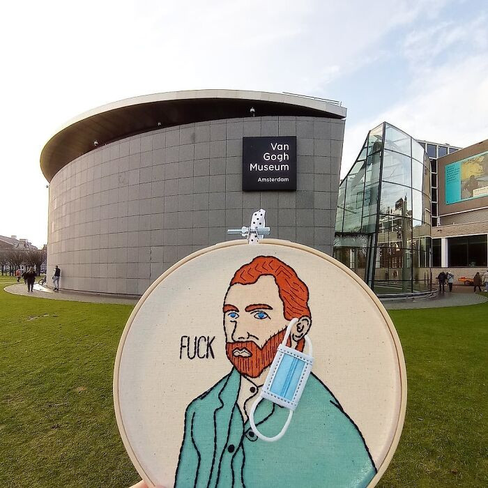 39. I Have Found A Perfect Background For This Embroidery Piece I Made!