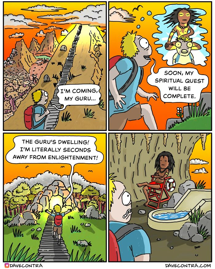 6. Seconds away from enlightenment