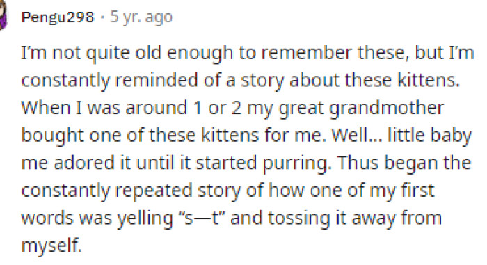 So many people have stories about these toys and how obsessed people were with them at the time, which we can compare to situations that have occurred here before.