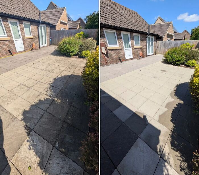 "A Little Patio Clean I Completed Back In May"