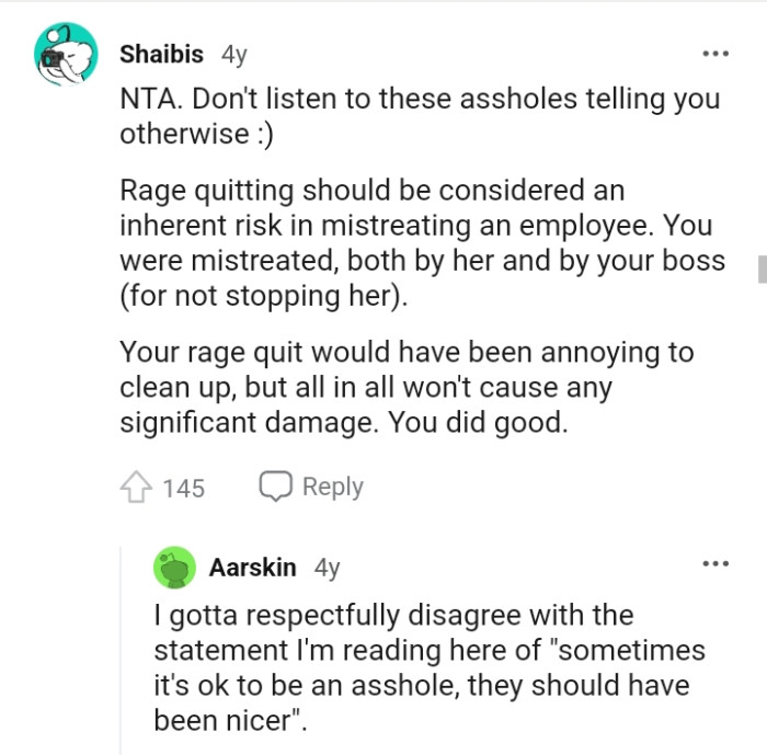 The OP's Rage Quit Would Have Been Annoying to Clean Up but Won't Cause Any Significant Damage