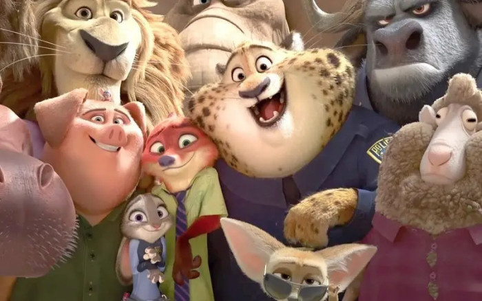 12. The movie, Zootopia