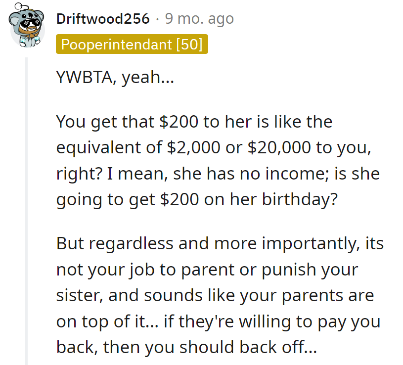 No need for a birthday budget brawl!