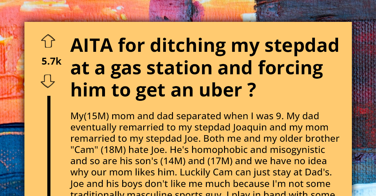 15 Y.O. Boy Clashes With Stepdad During Driving Lesson, Ultimately Leaving Him At Gas Station