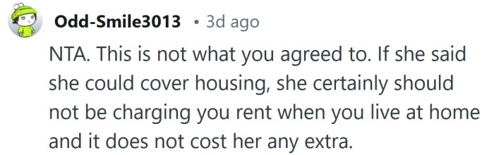 This is not what you agreed to.