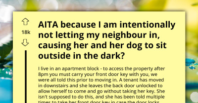 Fed-Up Resident Teaches Neighbor Late-Night Lesson For Repeatedly Ignoring Apartment Rules