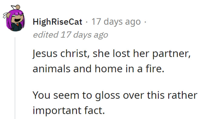 When put that way, it's less of a house fire and more of a 